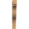 Ekena Millwork Funston Block Rough Sawn Bracket, Western Red Cedar, 6"W x 38"D x 46"H BKT06X38X46FST05RWR - alternate 2